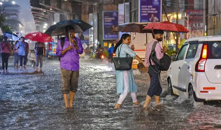 kerala and other states weather forecast for coming week