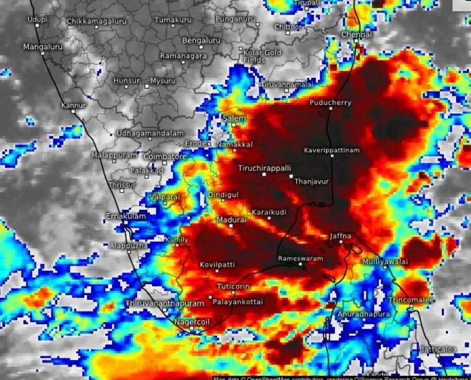 ബംഗാൾ ഉൾക്കടലിൽ ന്യൂനമർദ സാധ്യത : തെക്കൻ കേരളത്തിൽ മഴ ശക്തിപ്പെടും