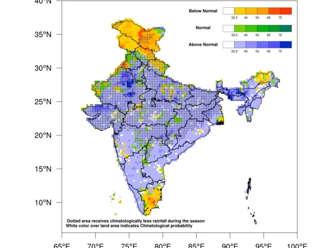 ഈ മാസം കേരളത്തിൽ സാധാരണയെക്കാൾ കൂടുതൽ മഴ സാധ്യത