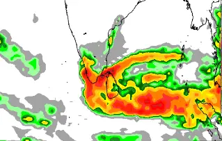 തെക്കൻ കേരള തീരത്തോട് ചേർന്ന് അന്തരീക്ഷ ചുഴി, ഇന്നും മഴ സാധ്യത