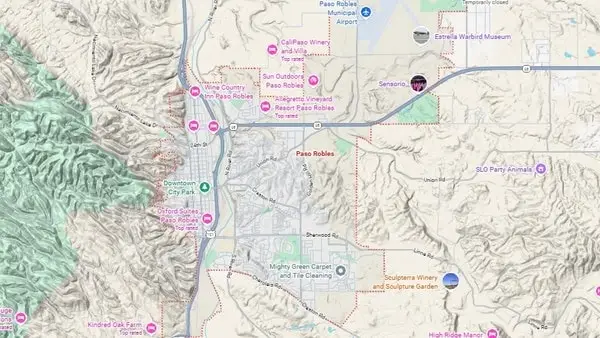 മധ്യ കാലിഫോർണിയയിലെ പാസോ റോബിൾസിൽ 4.1 തീവ്രത രേഖപ്പെടുത്തിയ ഭൂകമ്പം
