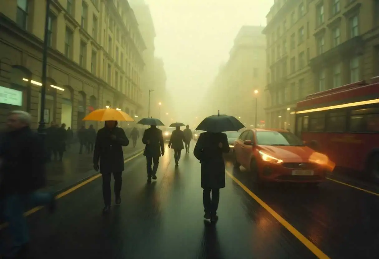 യുകെയിൽ  മൂടൽമഞ്ഞ് മുന്നറിയിപ്പ്:  രാജ്യത്തുടനീളമുള്ള വിനോദസഞ്ചാരികൾക്കും നാട്ടുകാർക്കും യാത്രയിൽ കാലതാമസം നേരിടുന്നു 