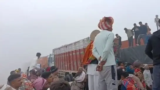 ഹൈവേയിൽ കനത്ത മൂടൽമഞ്ഞ്, വാഹനങ്ങൾ തമ്മിൽ കൂട്ടിയിടിച്ചു, ഹരിയാനയിൽ  നിരവധി ഡ്രൈവർമാർക്ക് പരിക്ക്