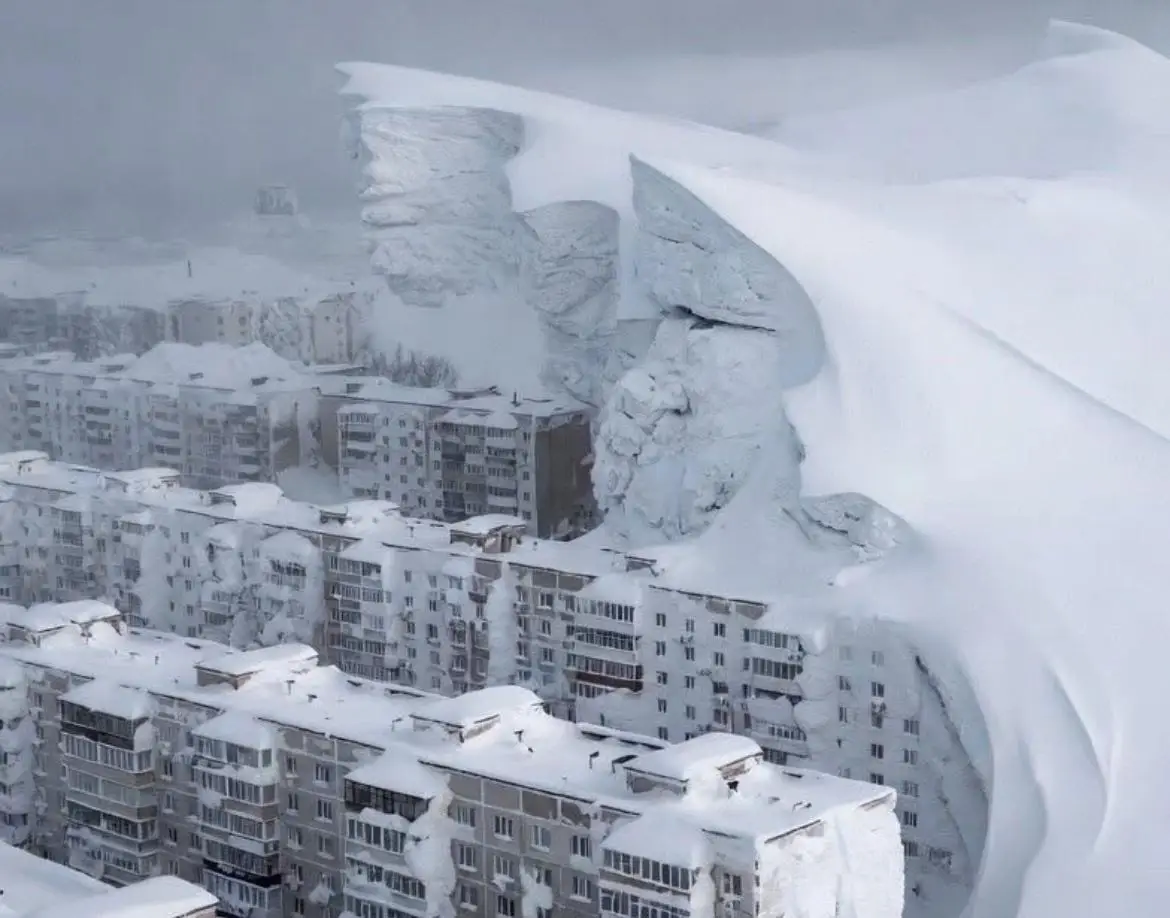 ചരിത്രത്തിലെ ഏറ്റവും വലിയ മഞ്ഞു വീഴ്ച്ച, രണ്ടു നില കെട്ടിടങ്ങൾ വരെ മഞ്ഞിനടിയിൽ, ഭീകര കാഴ്ച്ച