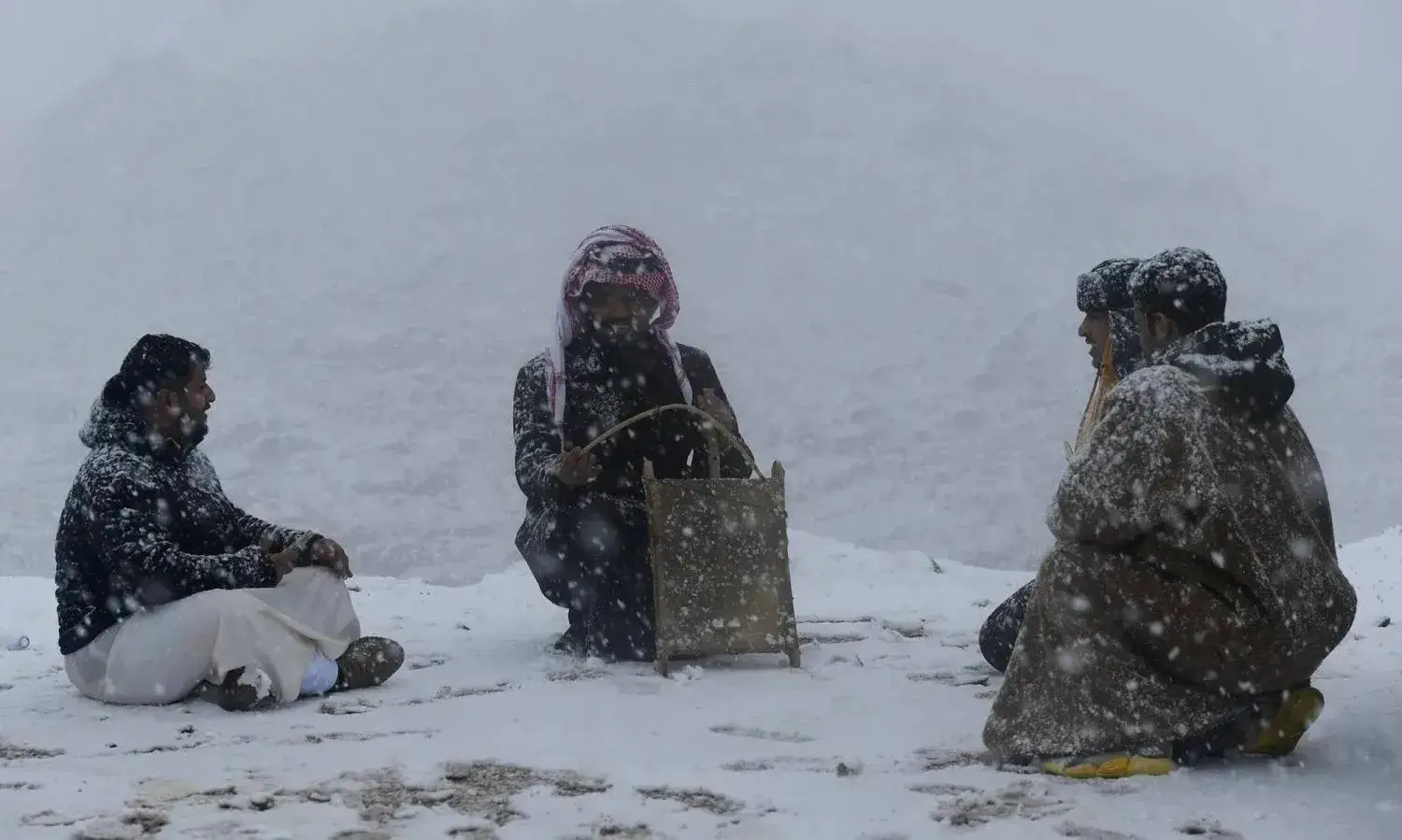 സൗദി അറേബ്യയിൽ  കൊടും തണുപ്പ്