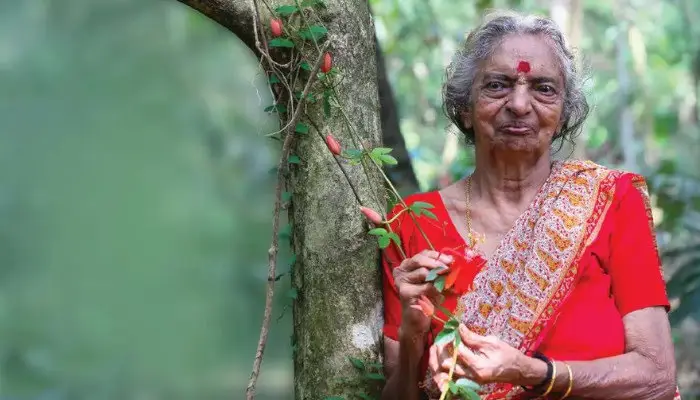 പ്രകൃതിയുടെ കാവലാൾക്ക് പത്മശ്രീ തിളക്കം; വനമുത്തശ്ശി ദേവകി അമ്മയ്ക്ക് രാജ്യത്തിന്റെ ആദരം