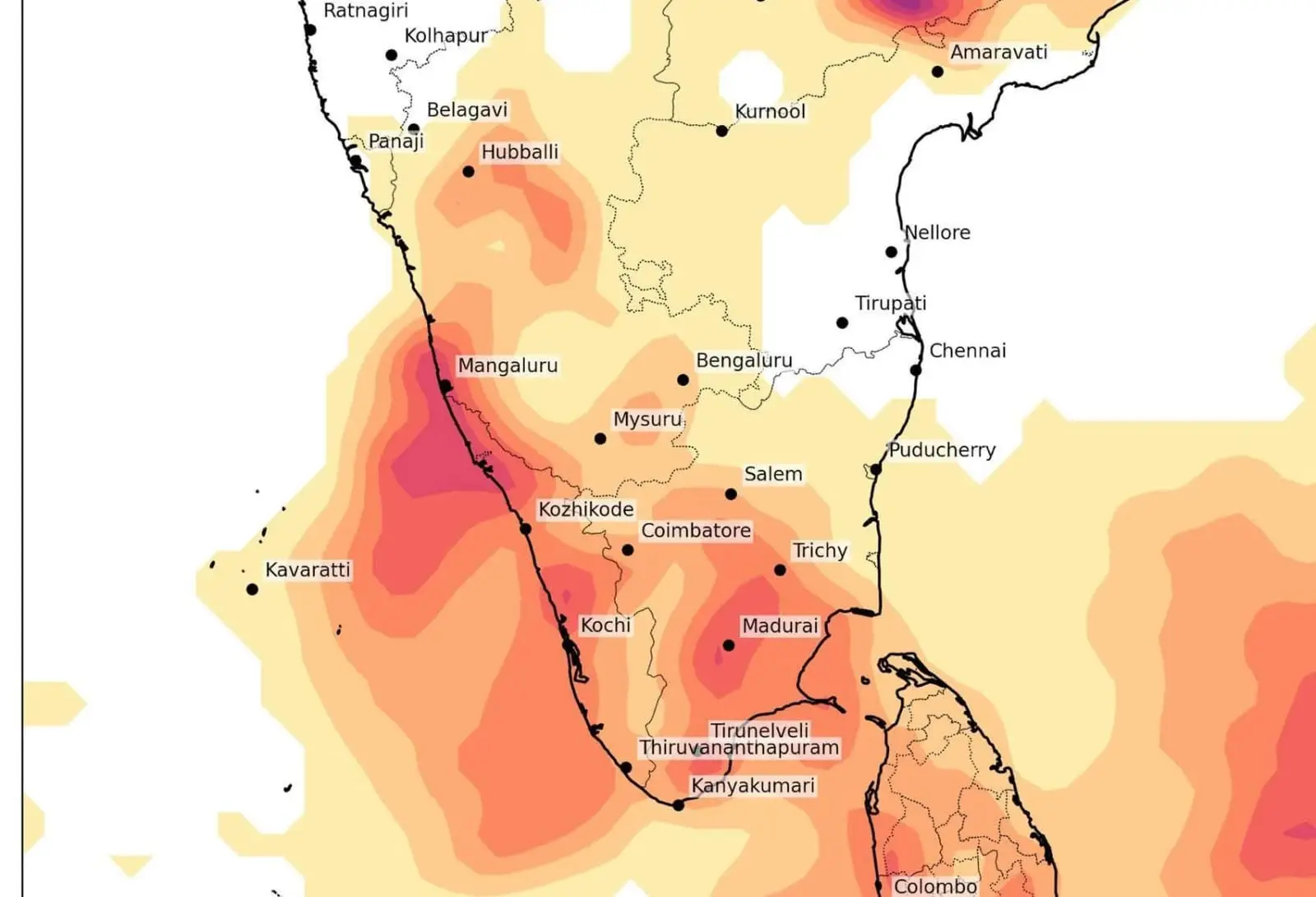 Kerala Weather 17/03/26 : അറബിക്കടലിന് മുകളിലെ ഈർപ്പം ശക്തം; വടക്കൻ-മധ്യ ജില്ലകളിൽ വൈകുന്നേരത്തോടെ മഴ എത്തും