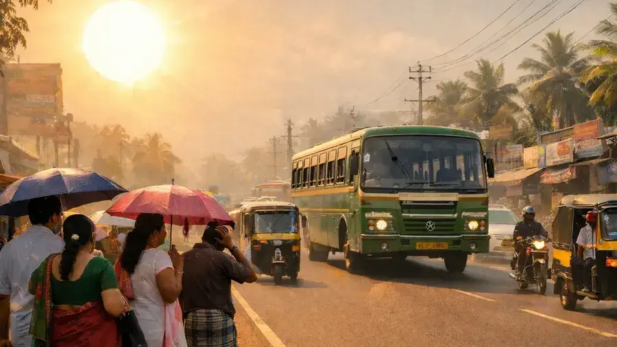 മഴയും, ചുട്ടുപൊള്ളുന്ന പകലിലെ ഉയർന്ന UV രശ്മികളും, ജാഗ്രത നിർബന്ധം, 7 ജില്ലകളിൽ ഓറഞ്ച് അലർട്ട്