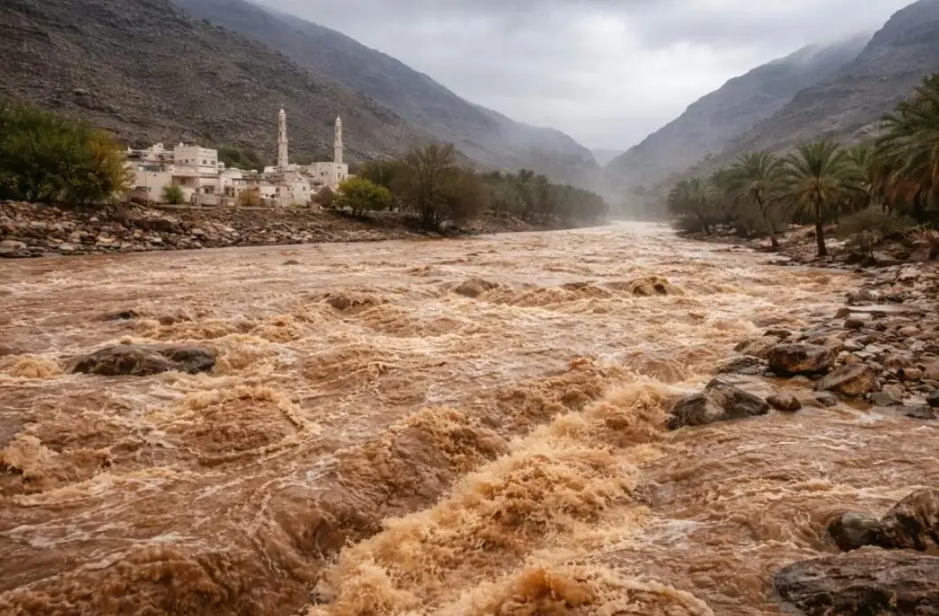 ഒമാനിൽ Low Pressure System, മാർച്ച് 31 മുതൽ ഏപ്രിൽ 2 വരെ ശക്തമായ ഇടിമിന്നൽ മഴ, ജാഗ്രത