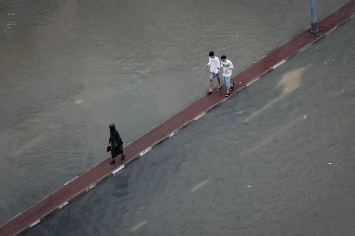 Rain Surges Across Desert Nations; Gulf Region in Distress, Now to Europe