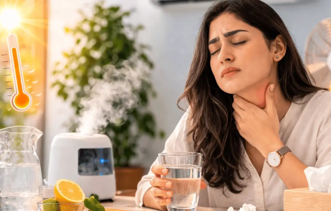 വേനൽച്ചൂട്: ദാഹം മാത്രമല്ല, ശബ്ദത്തെയും ബാധിക്കുന്നു