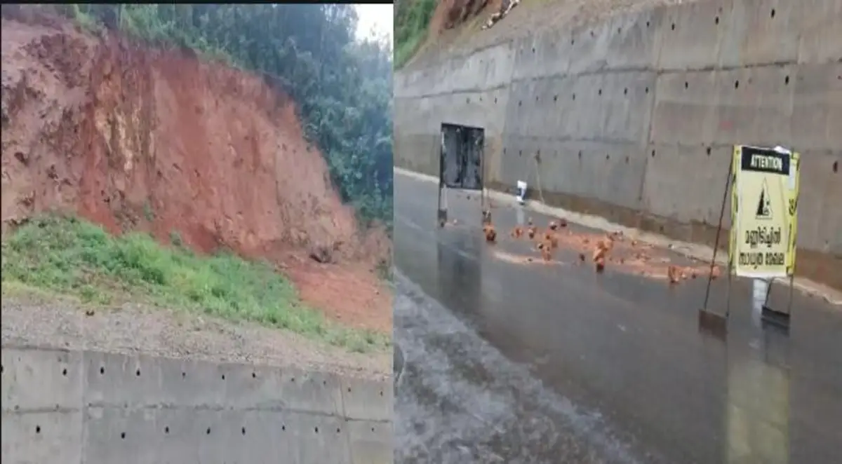 അടിമാലിയിൽ വീണ്ടും മണ്ണിടിച്ചിൽ ഭീഷണി 