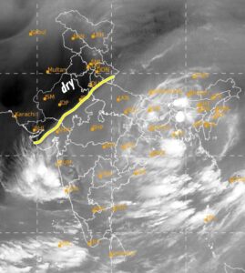 Low pressure in Arabian Sea landfall;  The nature of rain will change from tomorrow