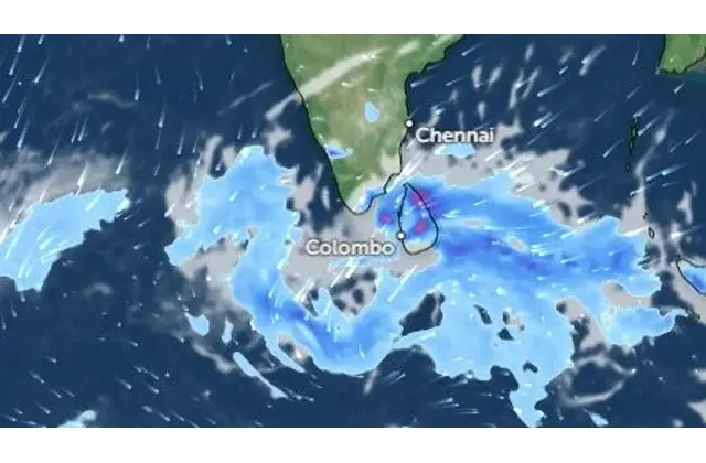 ശ്രീലങ്കക്ക് സമീപം ചക്രവാതച്ചുഴി; കേരളത്തില്‍ 16 വരെ മഴ സാധ്യത